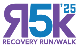 R5K Recovery Walk Run Logo 2025